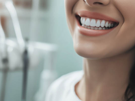 Sbiancamento dentale: confronto dei colori dei denti con una scala tonalità